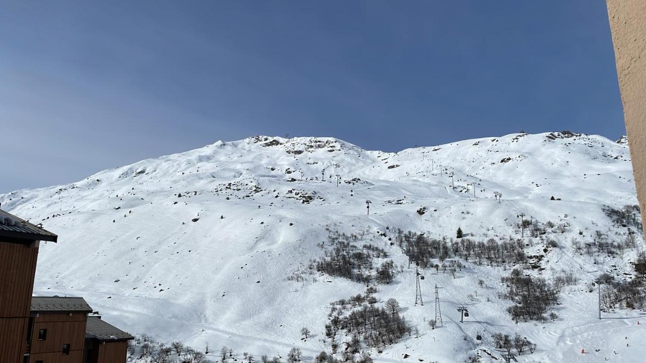 Appartement Pour 6 Personnes Au Pied Des Pistes Au Calme Aux Menuires Les Asters サン・マルタン・ド・ベルヴィル エクステリア 写真