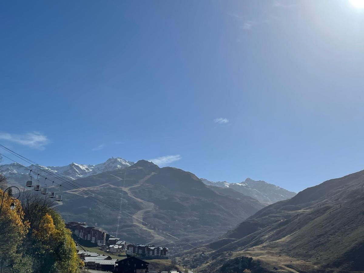 Appartement Pour 6 Personnes Au Pied Des Pistes Au Calme Aux Menuires Les Asters サン・マルタン・ド・ベルヴィル エクステリア 写真